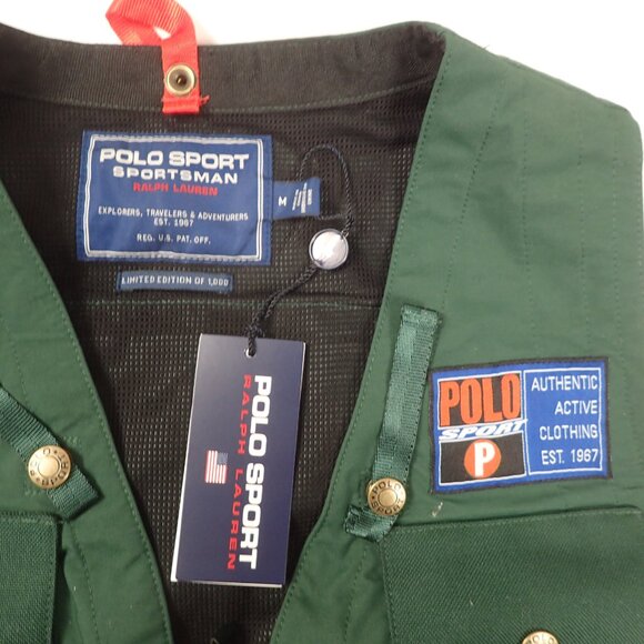 Polo Sport Sportsman Ralph Lauren Trek Vest LIMITED EDITION of 1000 New! RARE! - Picture 8 of 10